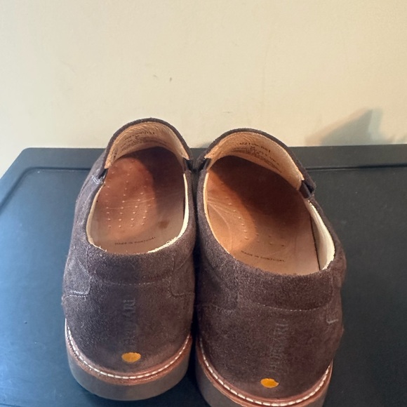 Samuel Hubbard Men's 10M "Frequent Traveler" Slip-on Dark Chocolate Suede - Picture 4 of 6